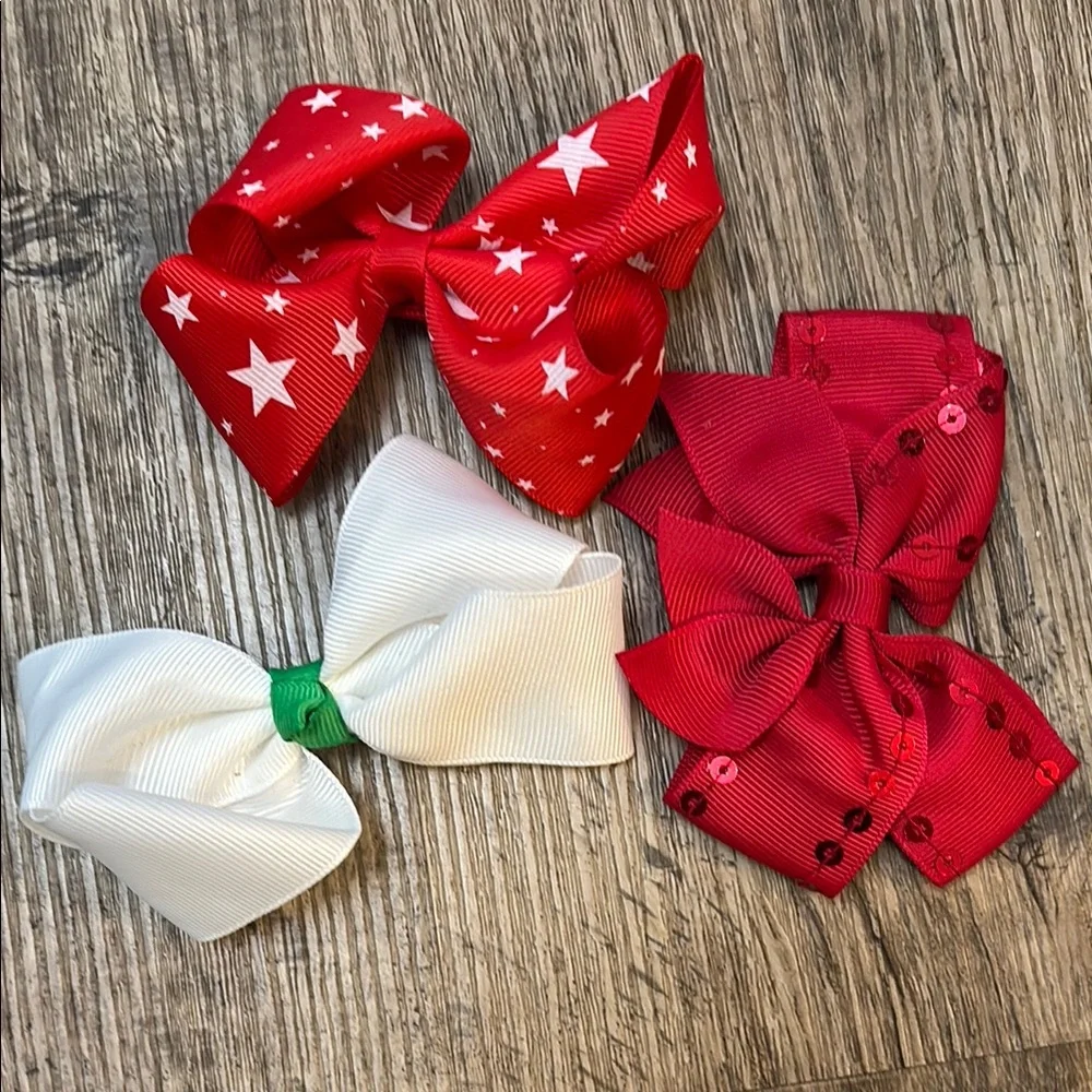 Colorful Kids Hair Bow Set of 20